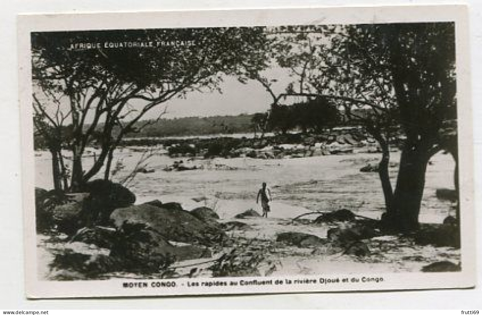 AK 157003 CONGO - Moyen Congo - Les rapides au Confluent de la rivière Djoué et du Congo