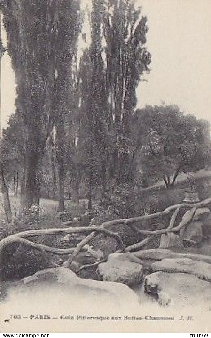 AK 174074 FRANCE - Paris - Coin pittoresque aux Buttes-Chaumont