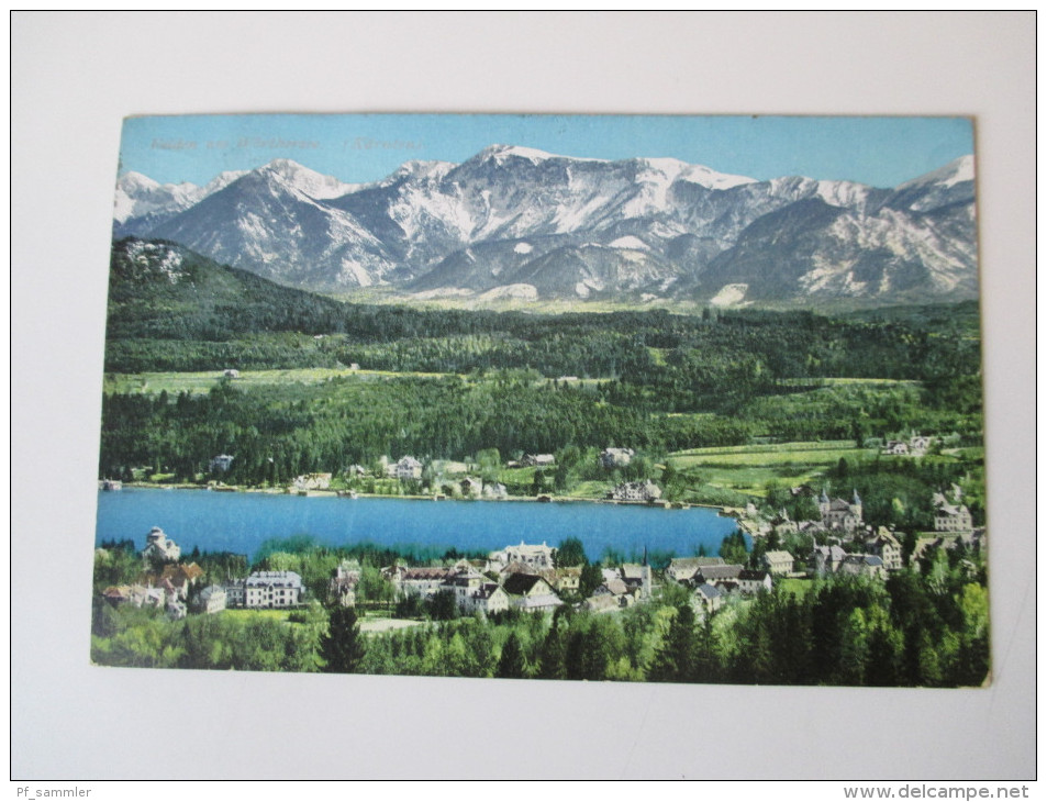 AK 1914 Österreich. Panorama. Velden am Wörthersee. Panorama. Leon Klagenfurt