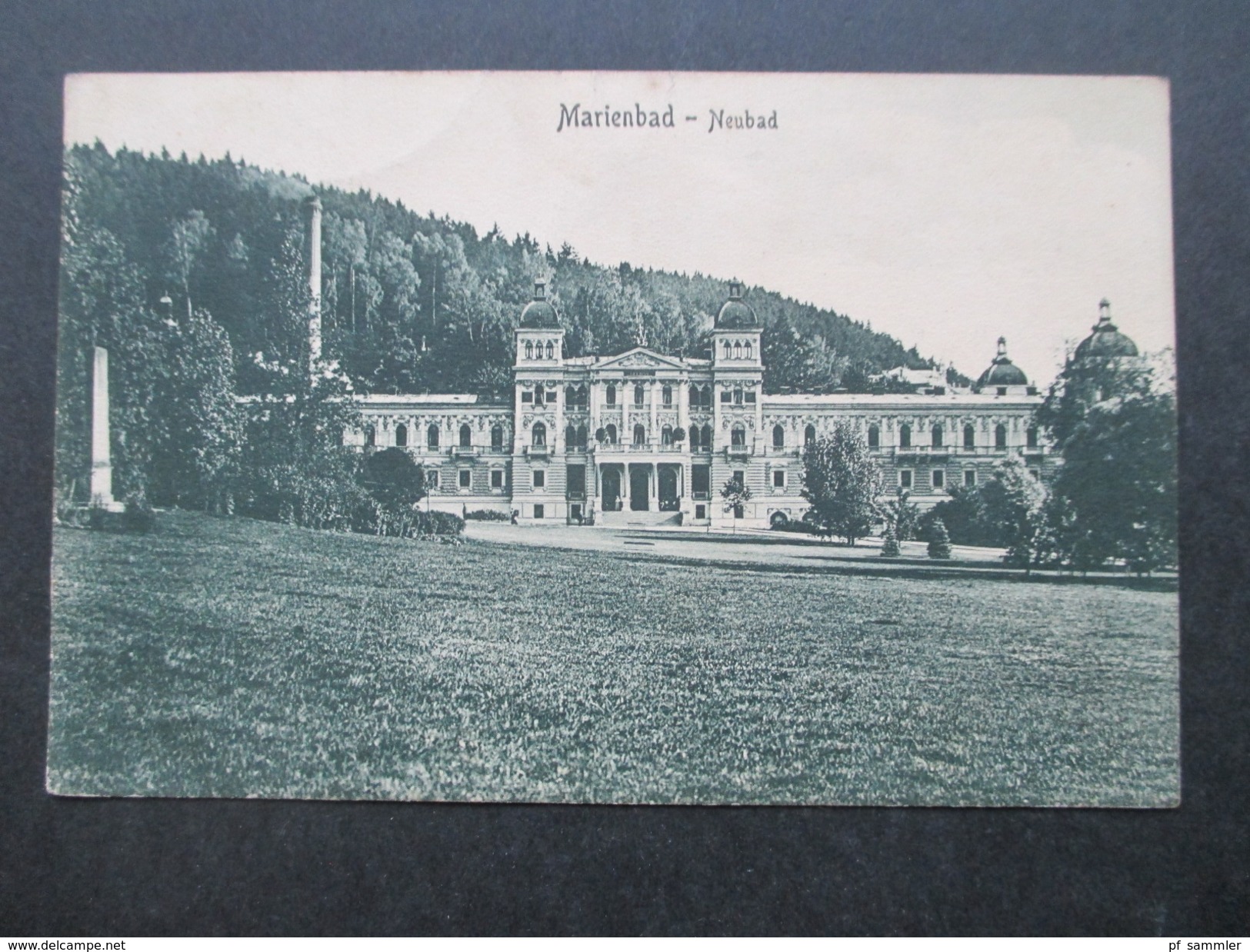AK 1920 Böhmen / Tschechien / Sudeten. Marienbad - Neubad. Verlag: 1908 Stengel & co.