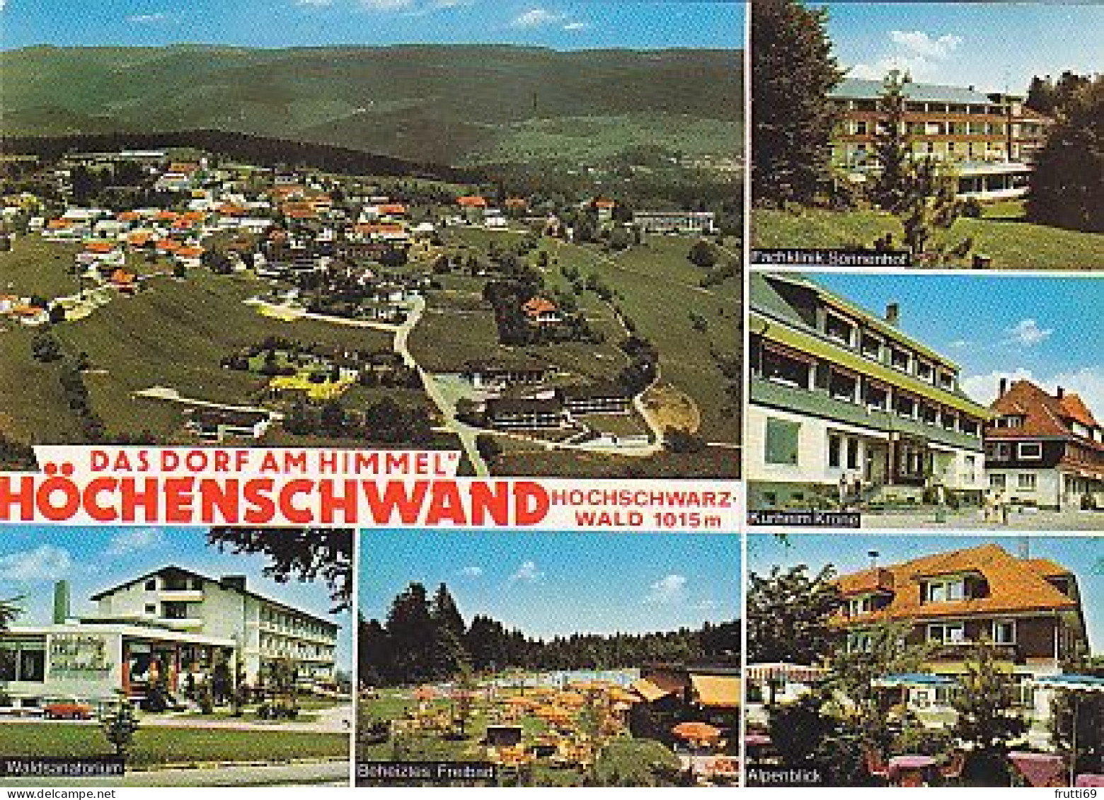 AK 192573 GERMANY - Höchenschwand / Hochschwarzwald
