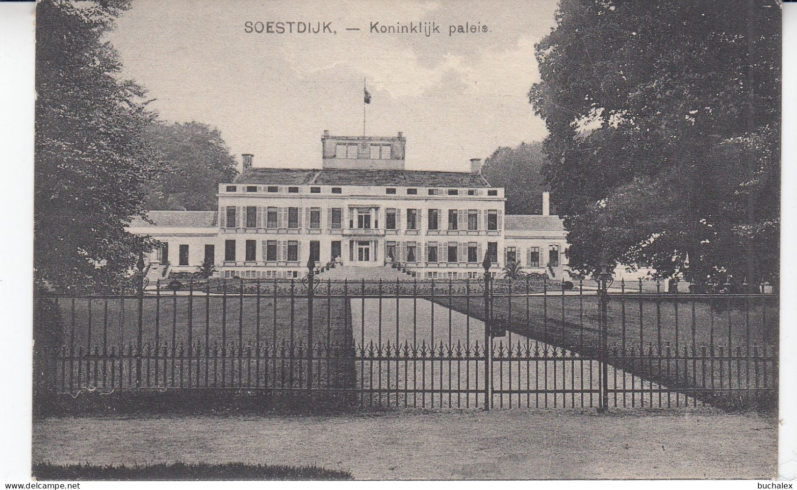 AK 1943 SOESTDIJK - Koninklijk paleis - gelaufen