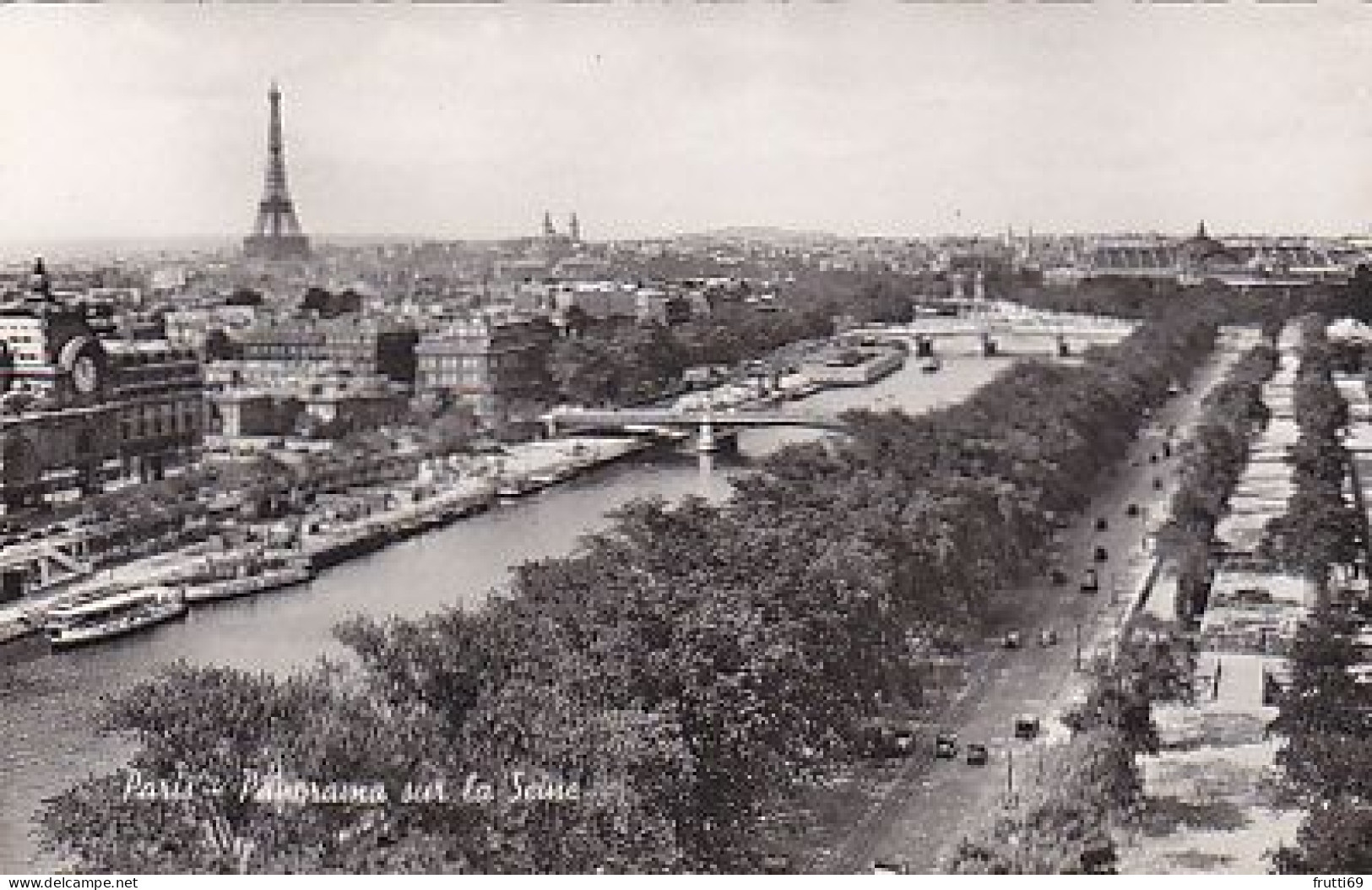 AK 195125 FRANCE - Paris - Panorama sur la Seine