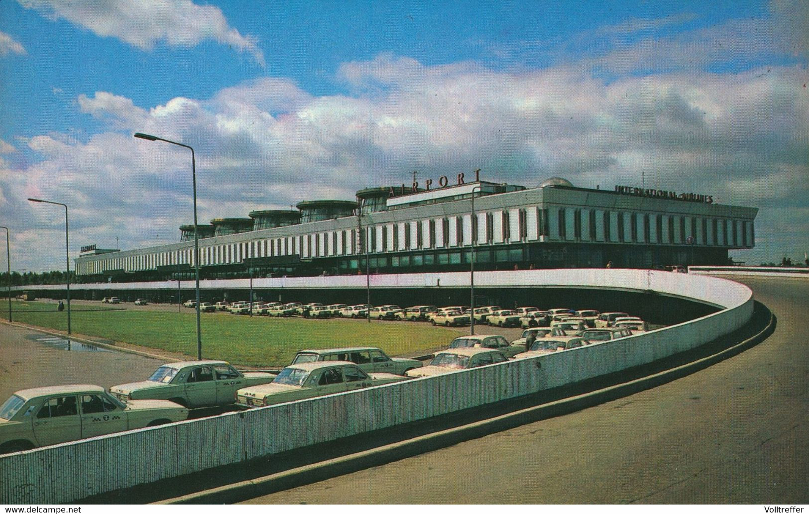 AK 1981 Leningrad Sankt Petersburg Санкт-Петербург, Flughafen, Aeroport  aéroport luchthaven