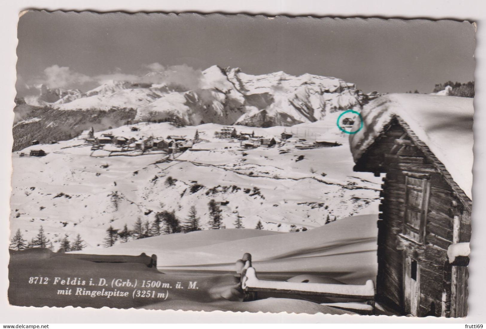 AK 199025 SWITZERLAND - Feldis i. D. mit Ringelspitze