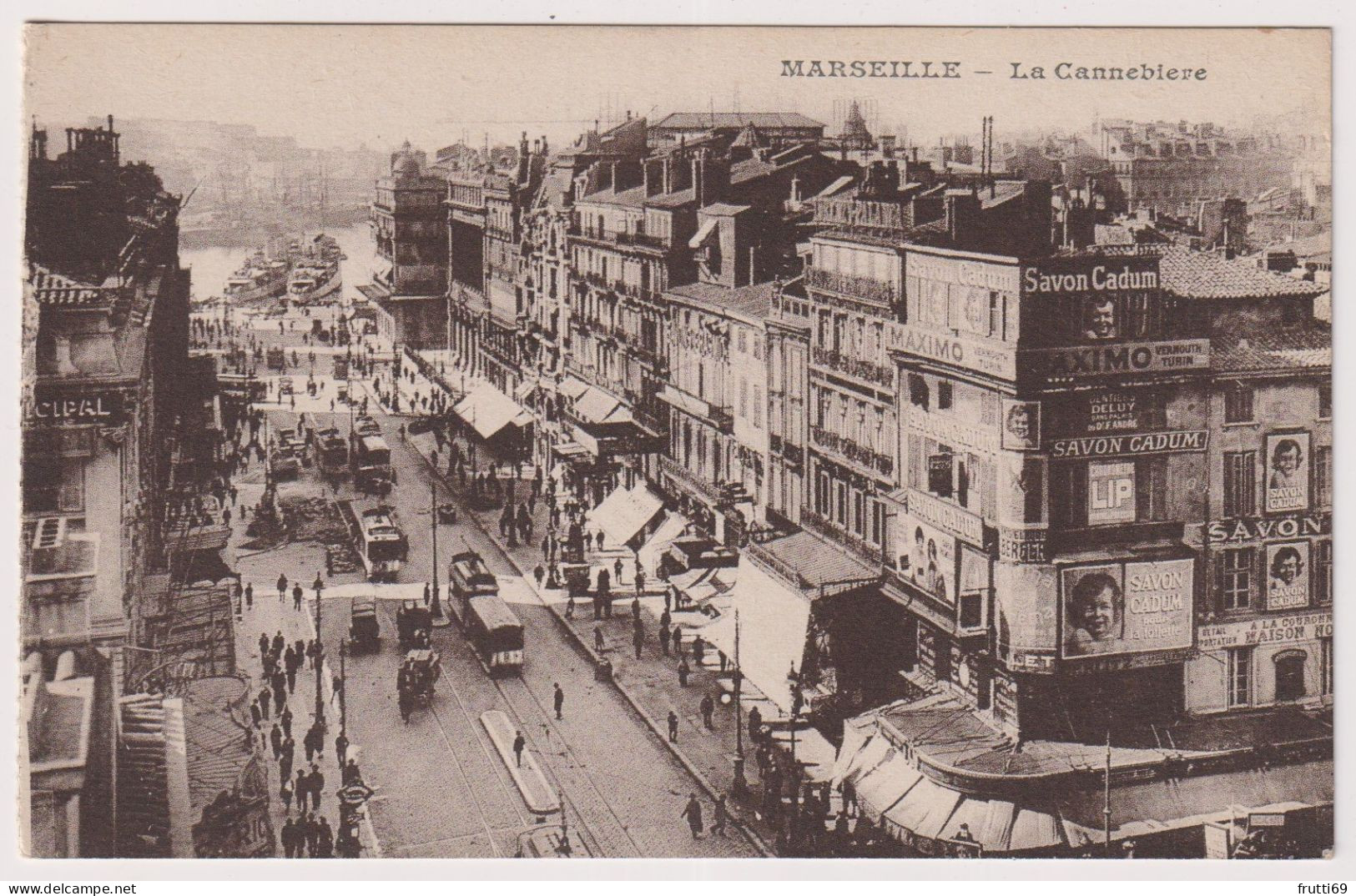 AK 199726 FRANCE - Marseille - La Cannebiere