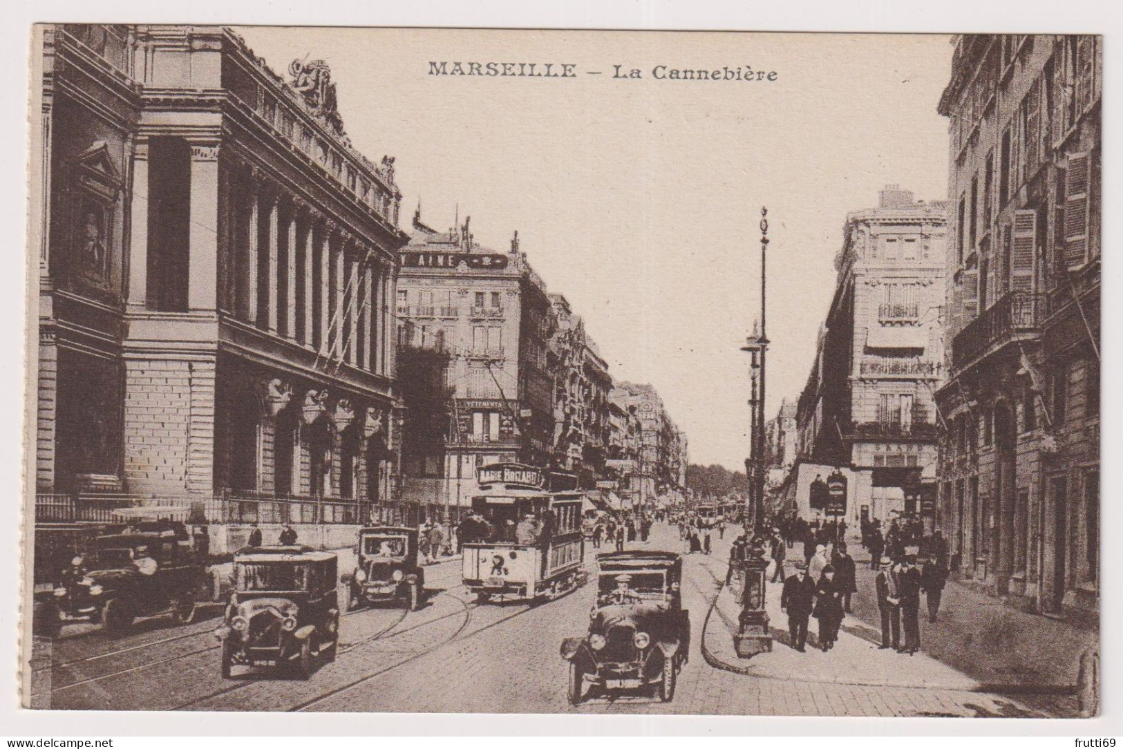 AK 199886 FRANCE - Marseille - La Cannebière