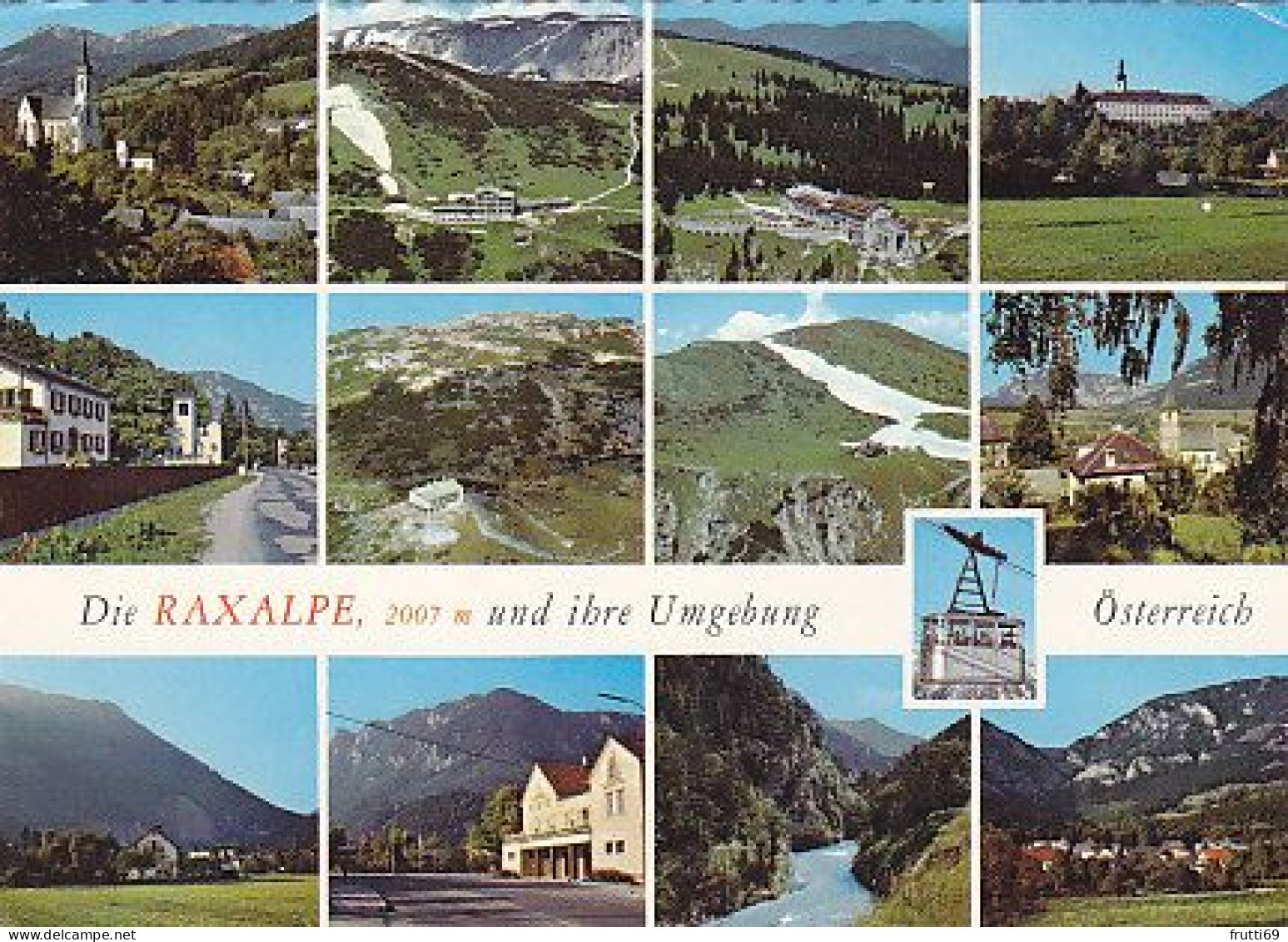 AK 201592 AUSTRIA - Raxalpe und ihre Umgebung