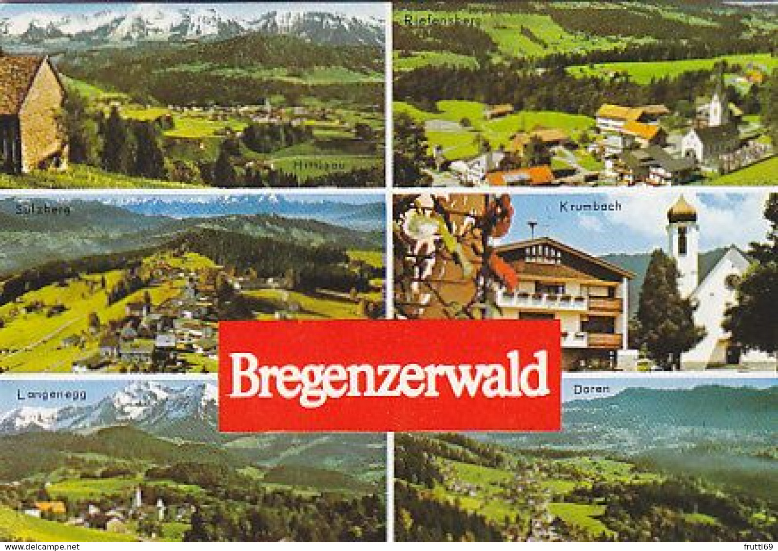 AK 203753 AUSTRIA - Bregenzerwald