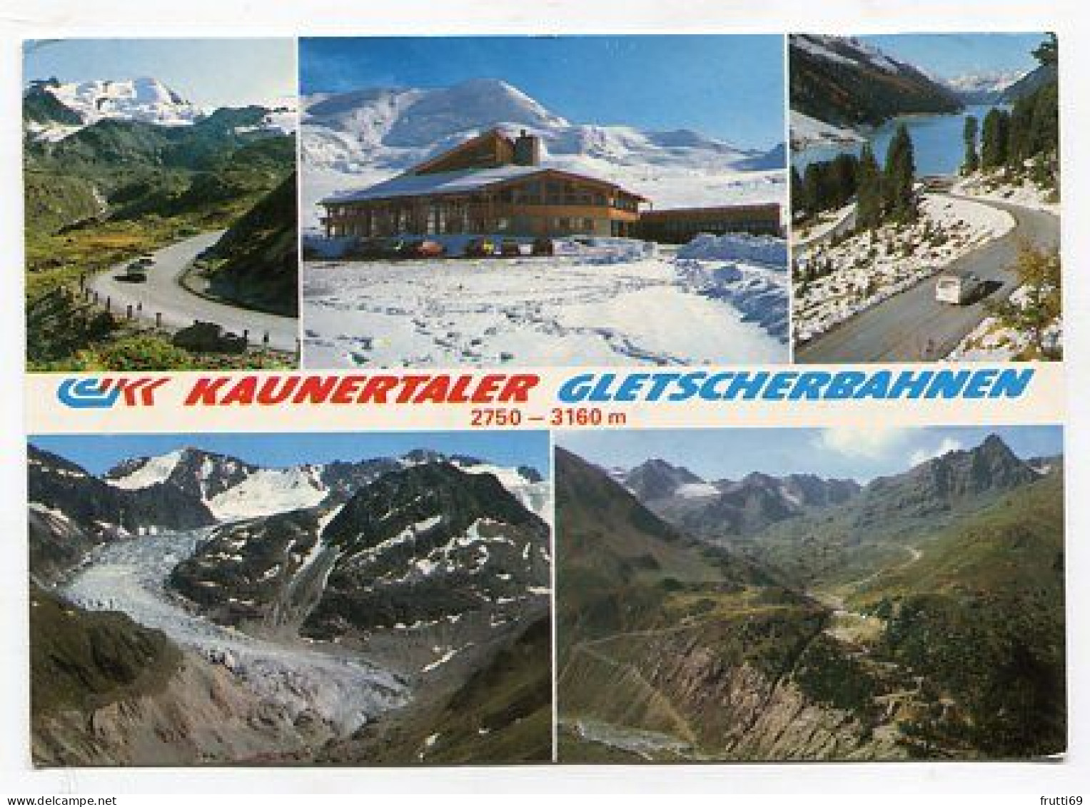 AK 207100 AUSTRIA - Kaunertal - Kaunertaler Gletscherbahnen
