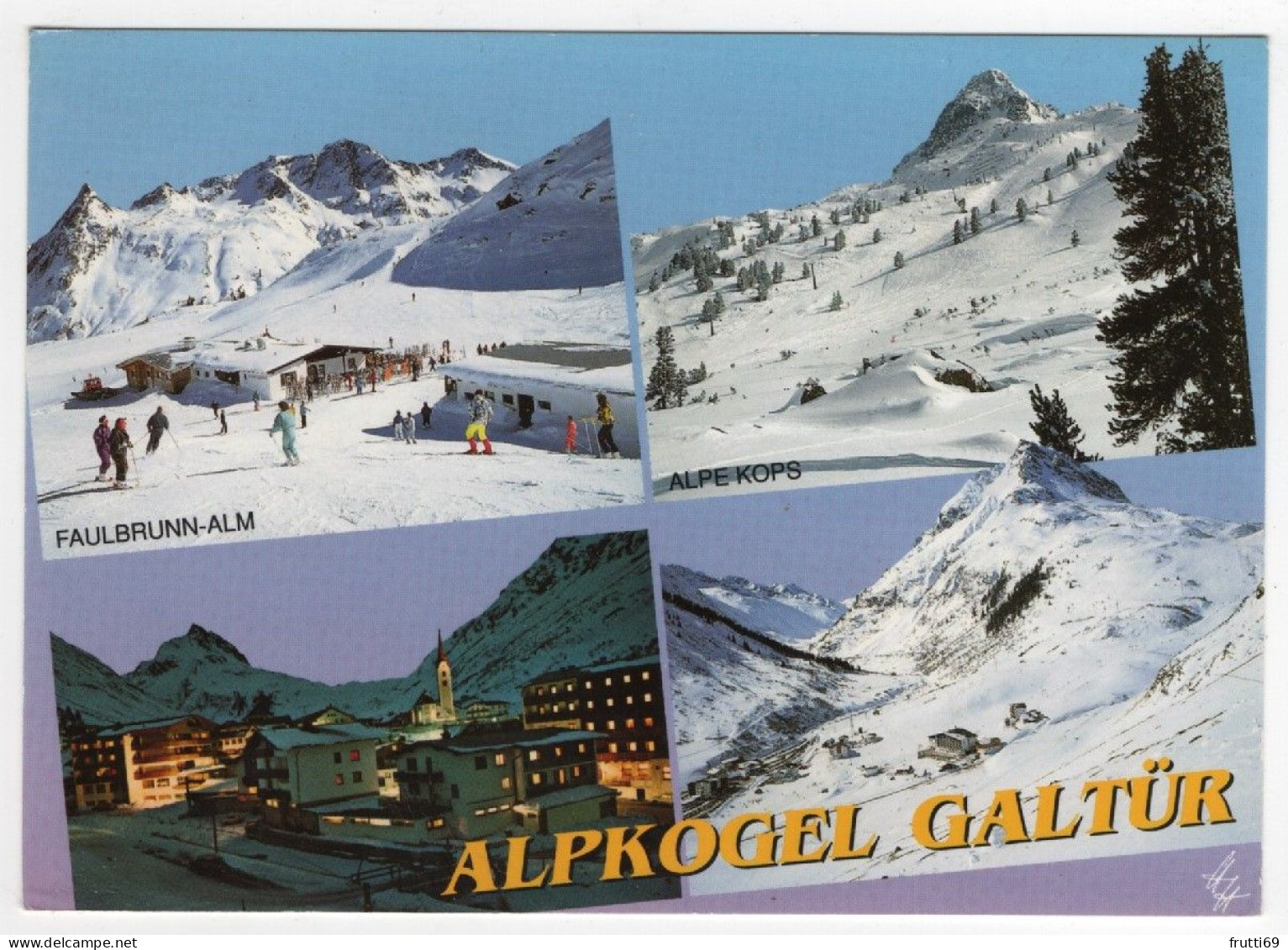 AK 208862 AUSTRIA - Galtür - Alpkogel