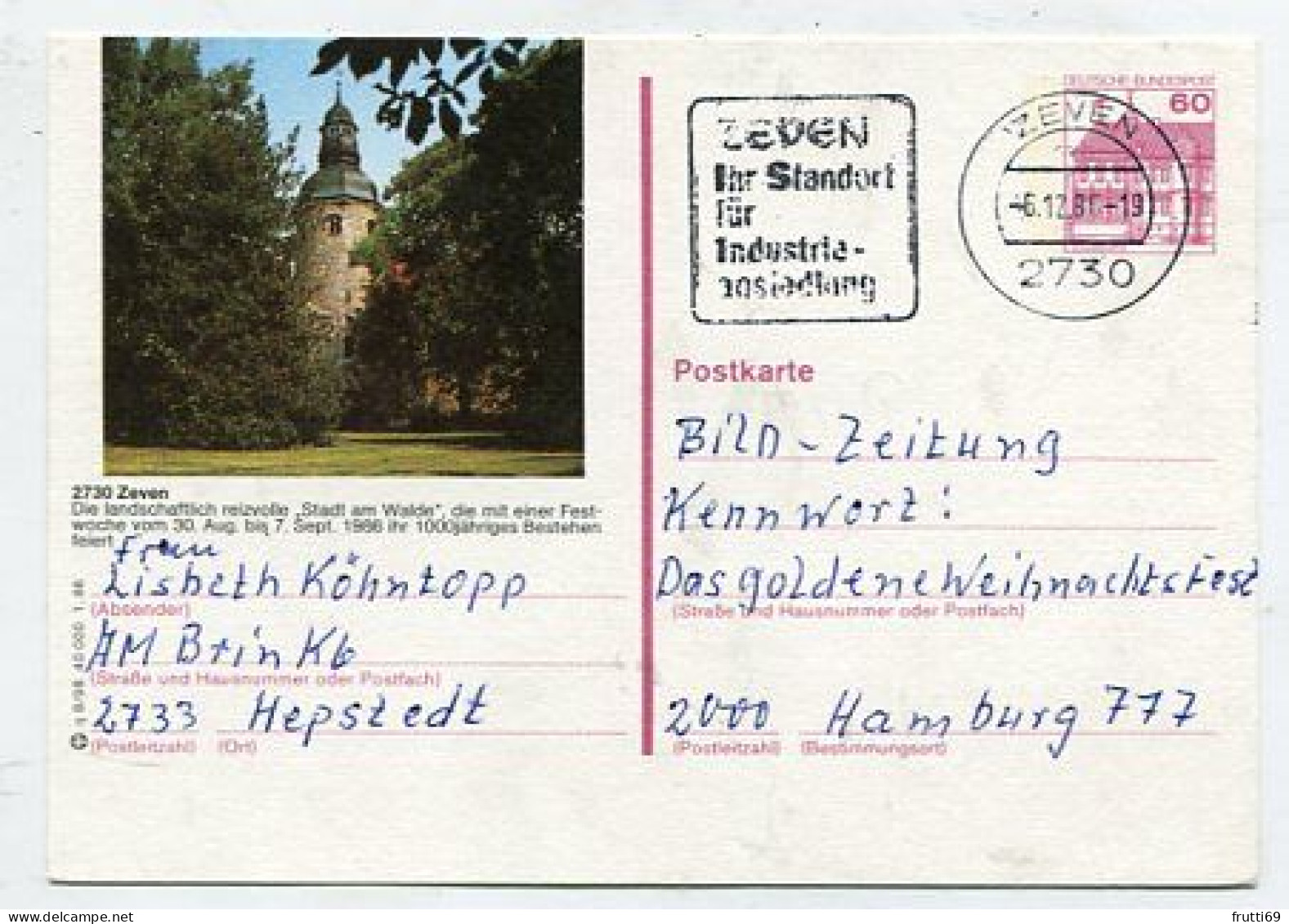 AK 213026 GERMANY - Zeven
