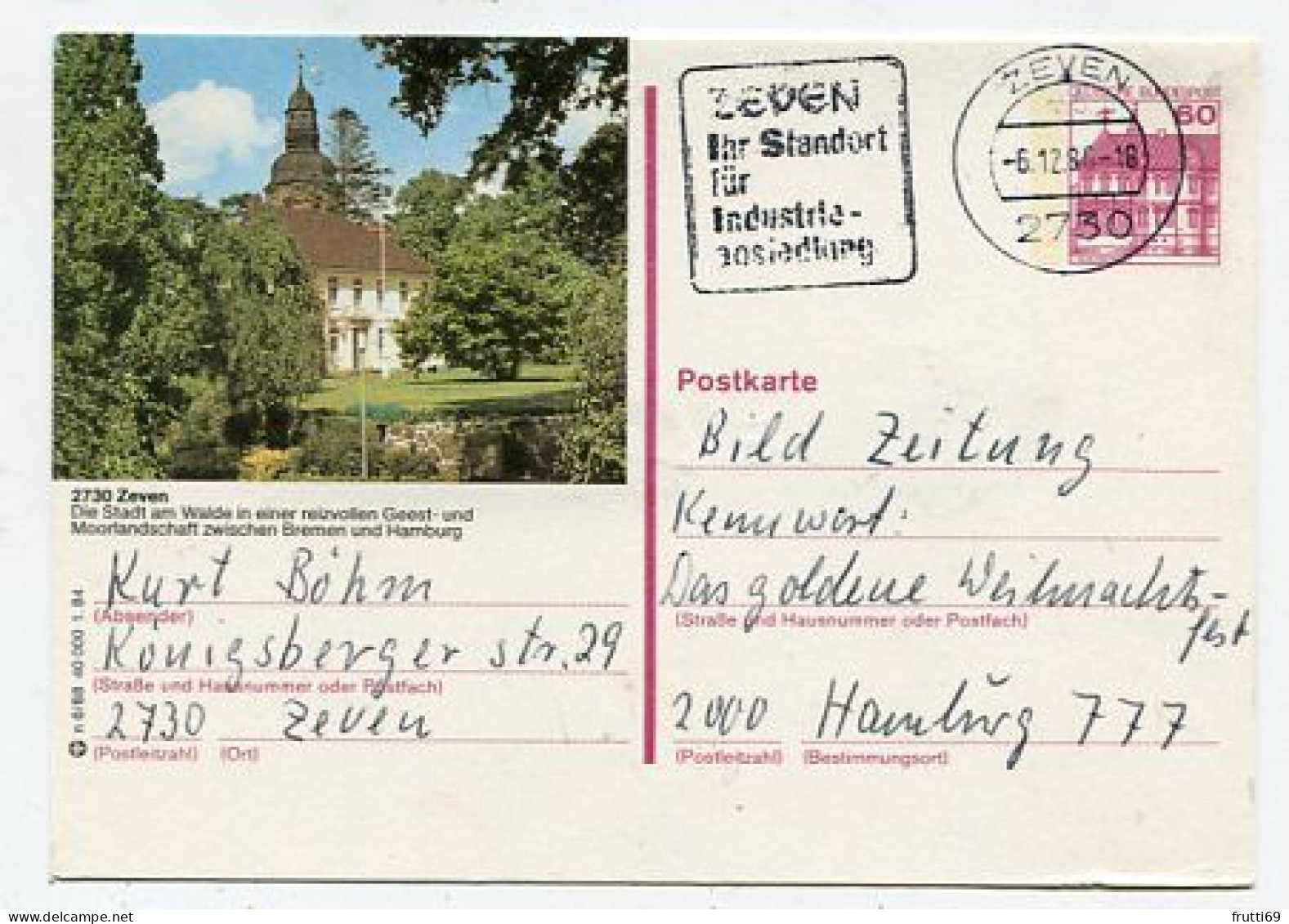 AK 213027 GERMANY - Zeven