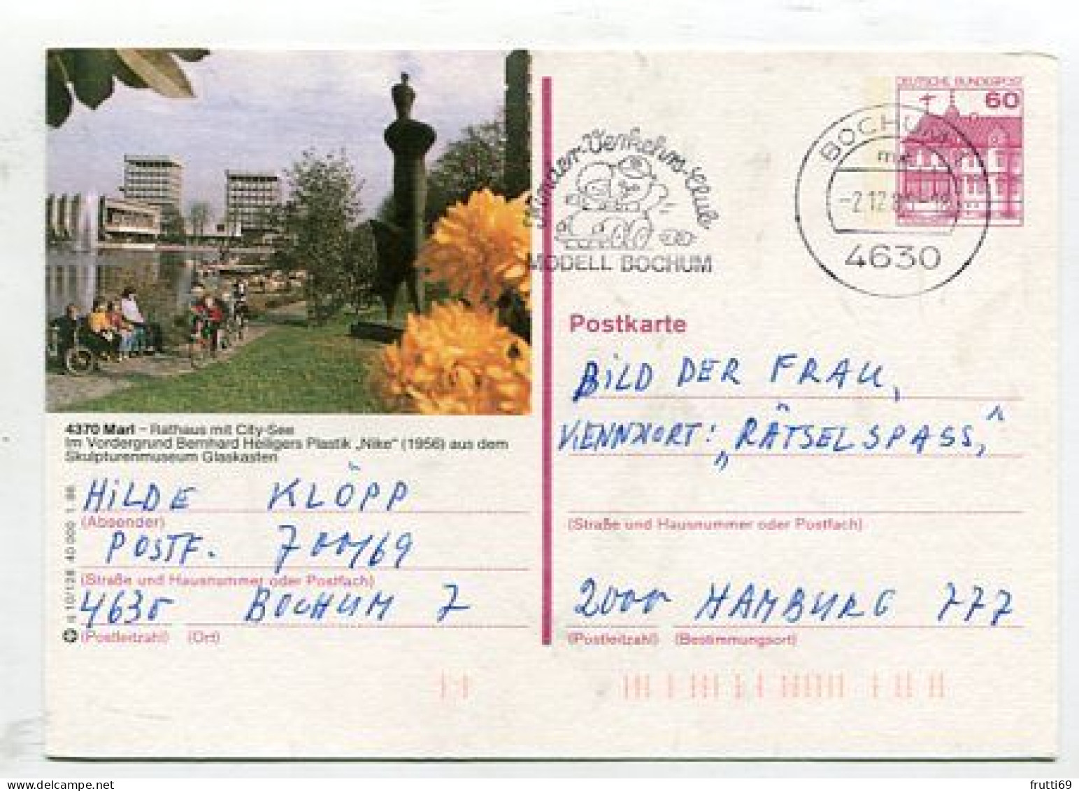 AK 213082 GERMANY - Marl