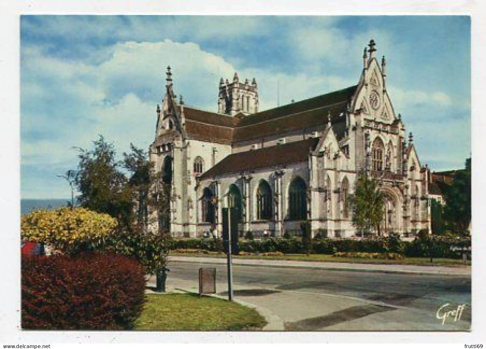AK 216596 FRANCE - Bourg-en-Bresse - l'Eglise de Brou