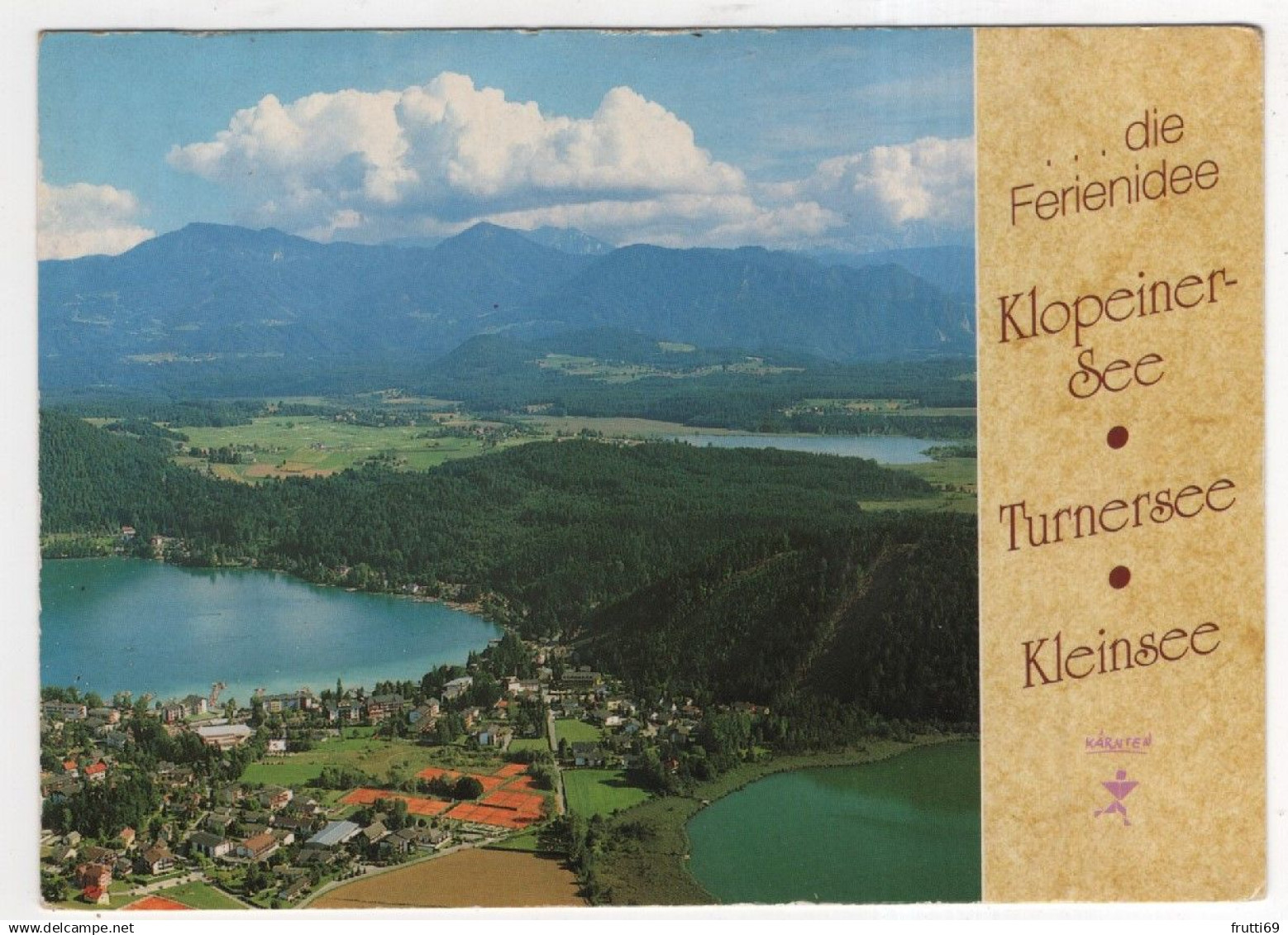 AK 221562 AUSTRIA - Klopeinersee - Turnersee - Kleinsee