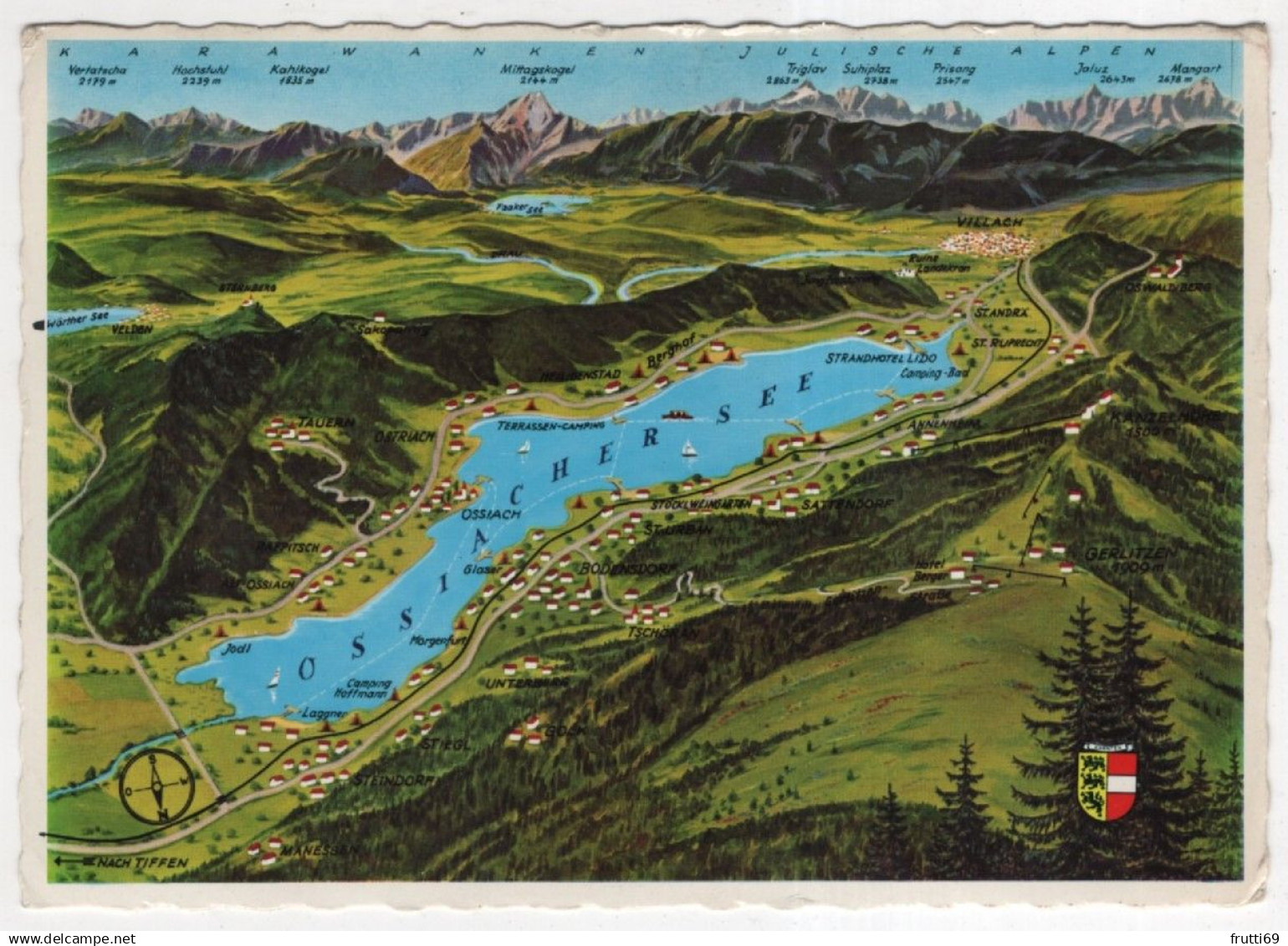 AK 221625 AUSTRIA - Ossiacher See