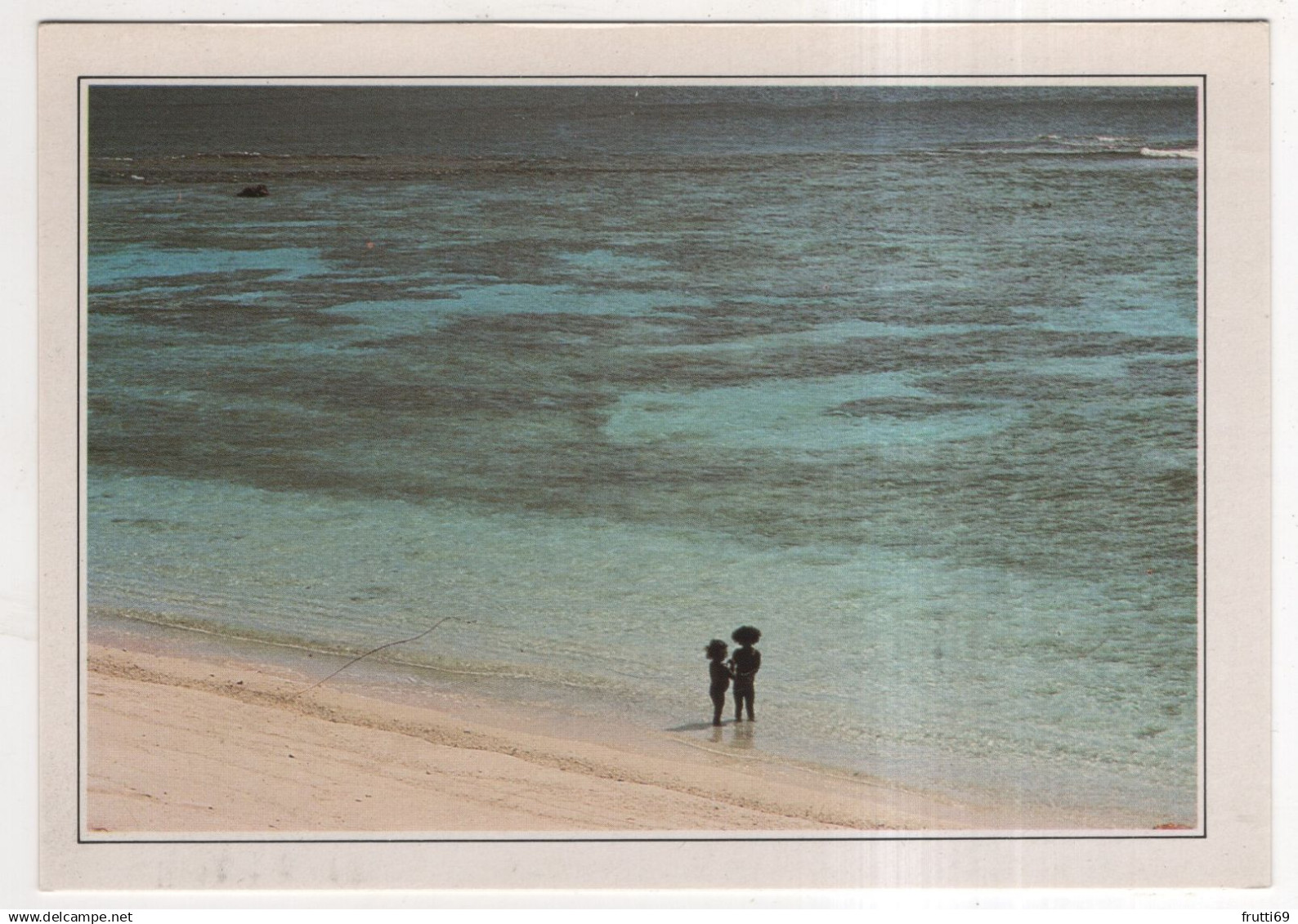 AK 226451 NEW CALEDONIA - Kanakenkinder am Strand