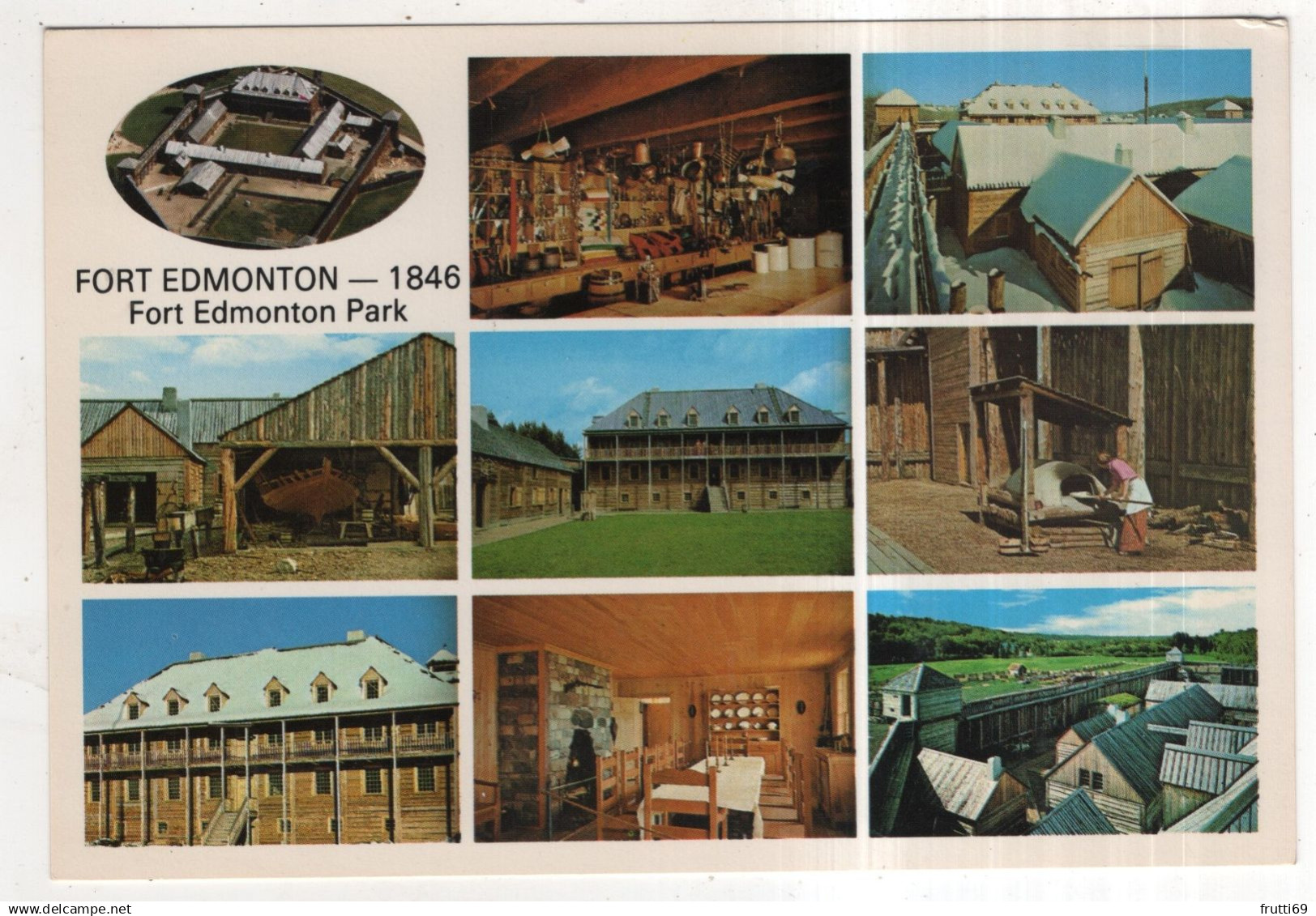 AK 228740 CANADA - Alberta - Edmonton - Fort Edmonton Park - Fort Edmonton