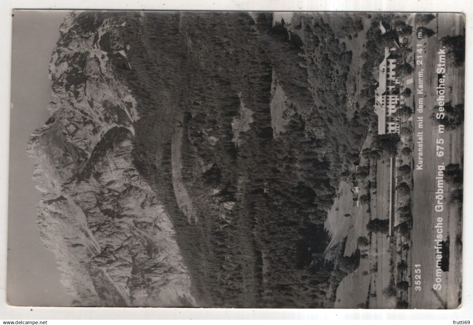 AK 234272 AUSTRIA - Gröbming - Kuranstalt mit dem Kamm