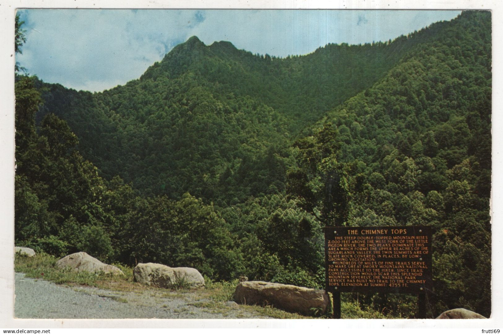 AK 234916 USA - Tennessee - Great Smokey Mountains Park - The Chimney Tops