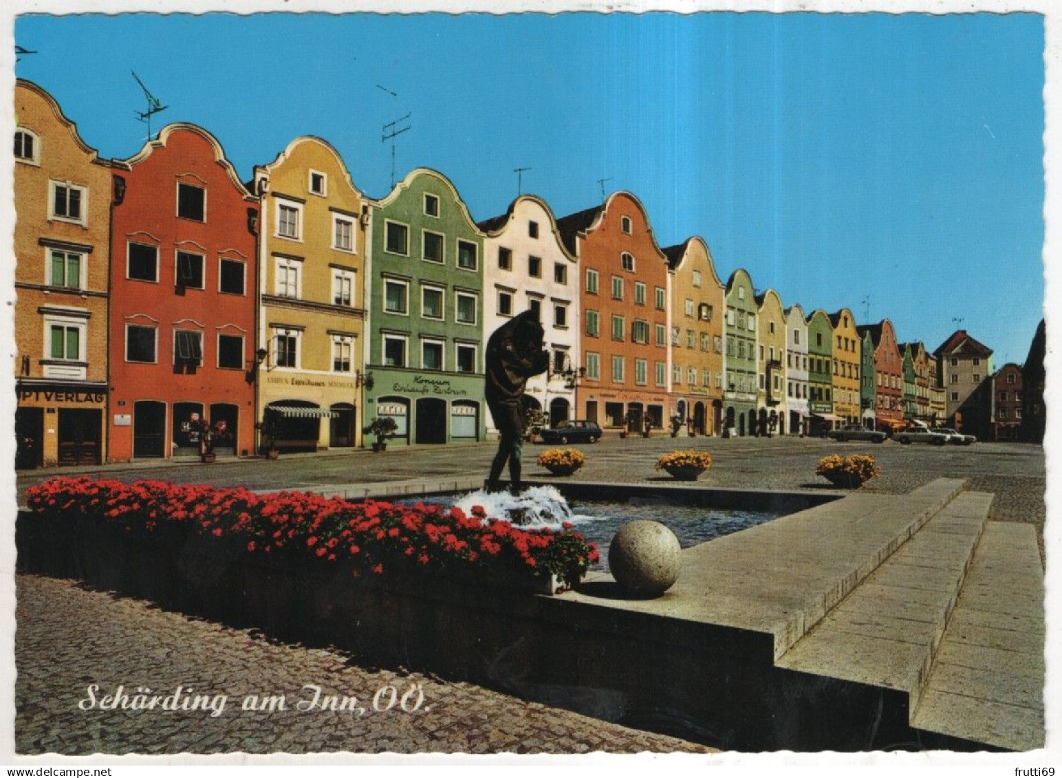 AK 235970 AUSTRIA - Schärding am Inn - Oberer Stadtplatz