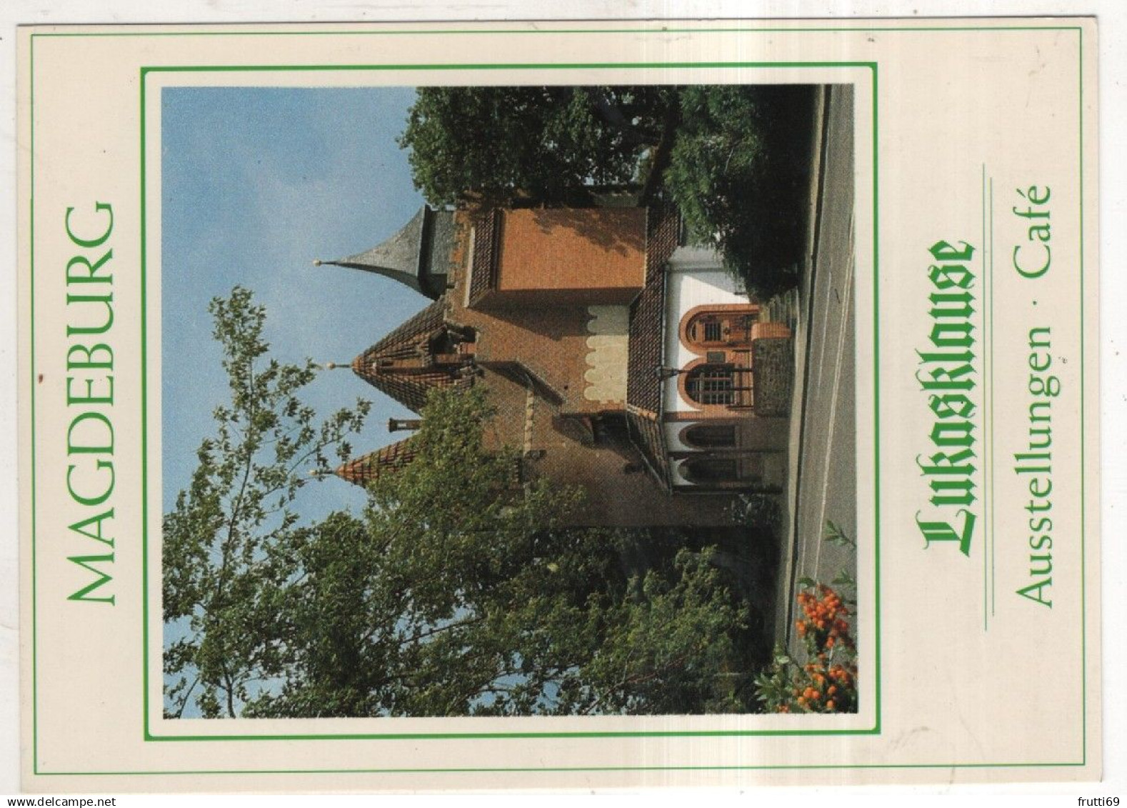 AK 236623 GERMANY - Magdeburg - Lukasklause - Ausstellungen - Café