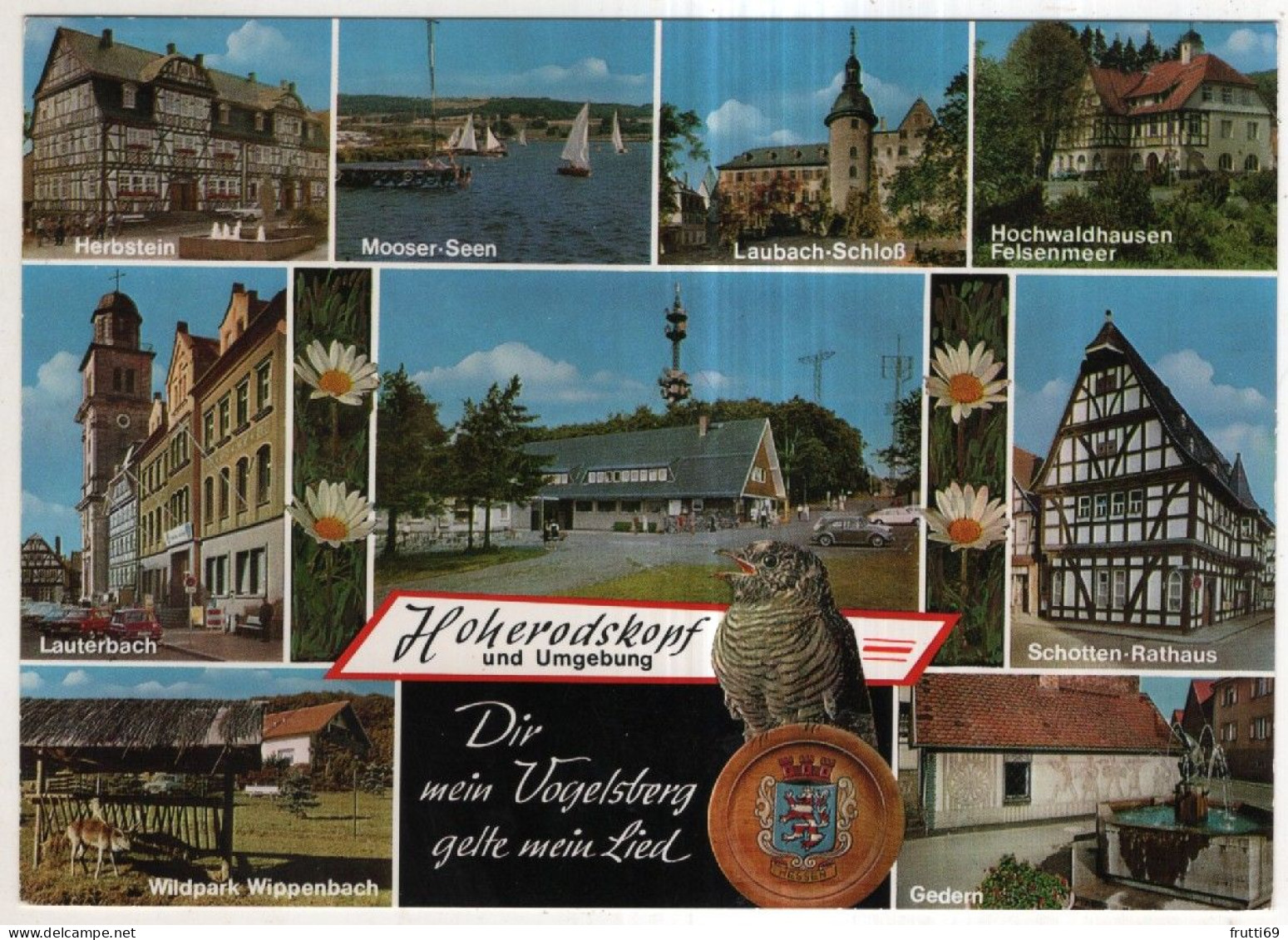 AK 249495 GERMANY - Hoherodskopf und Umgebung