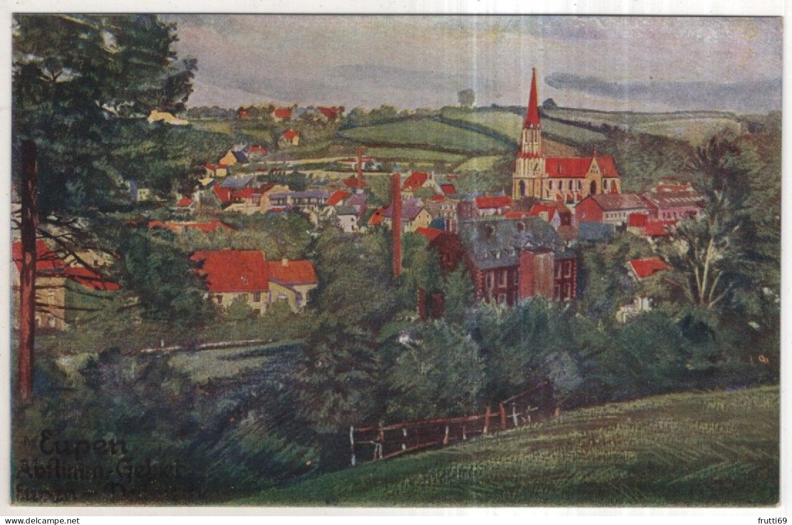 AK 250111 BELGIUM former GERMANY - Eupen Abstimmen-Gebiet