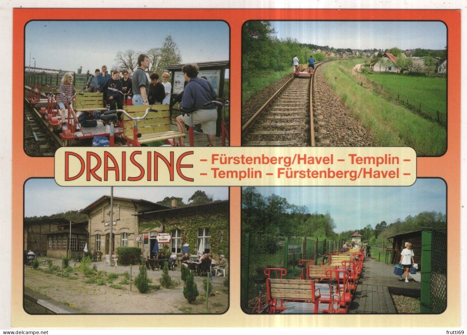 AK 251196 GERMANY - Draisine - Fürstenberg / Havel - Templin ...