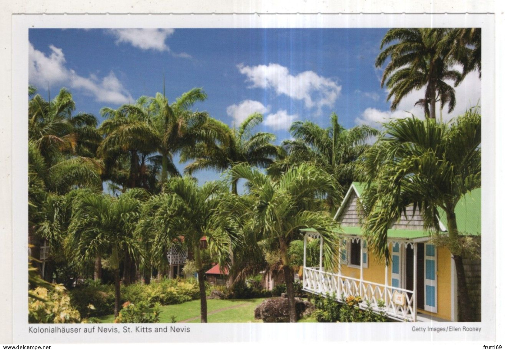 AK 252371 ST. KITTS & NEVIS - Kolonialhäuser auf Nevis