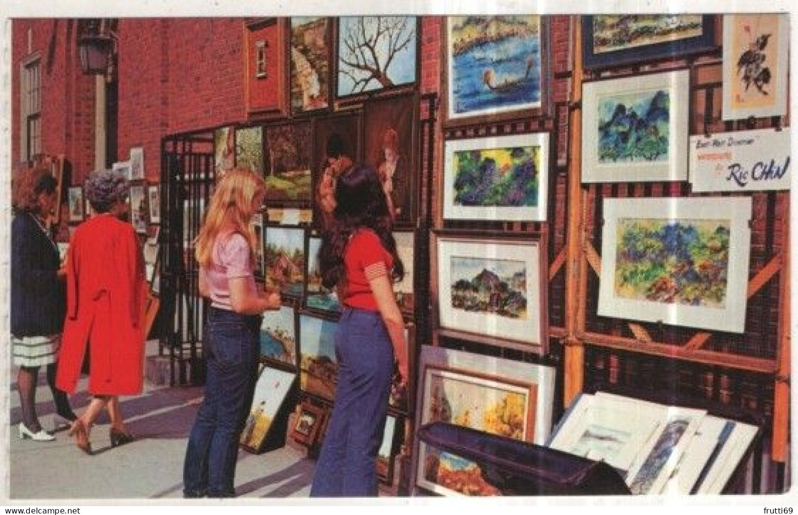 AK 261458 USA - New York City - Greenwich Village - Village Sidewalk Artists