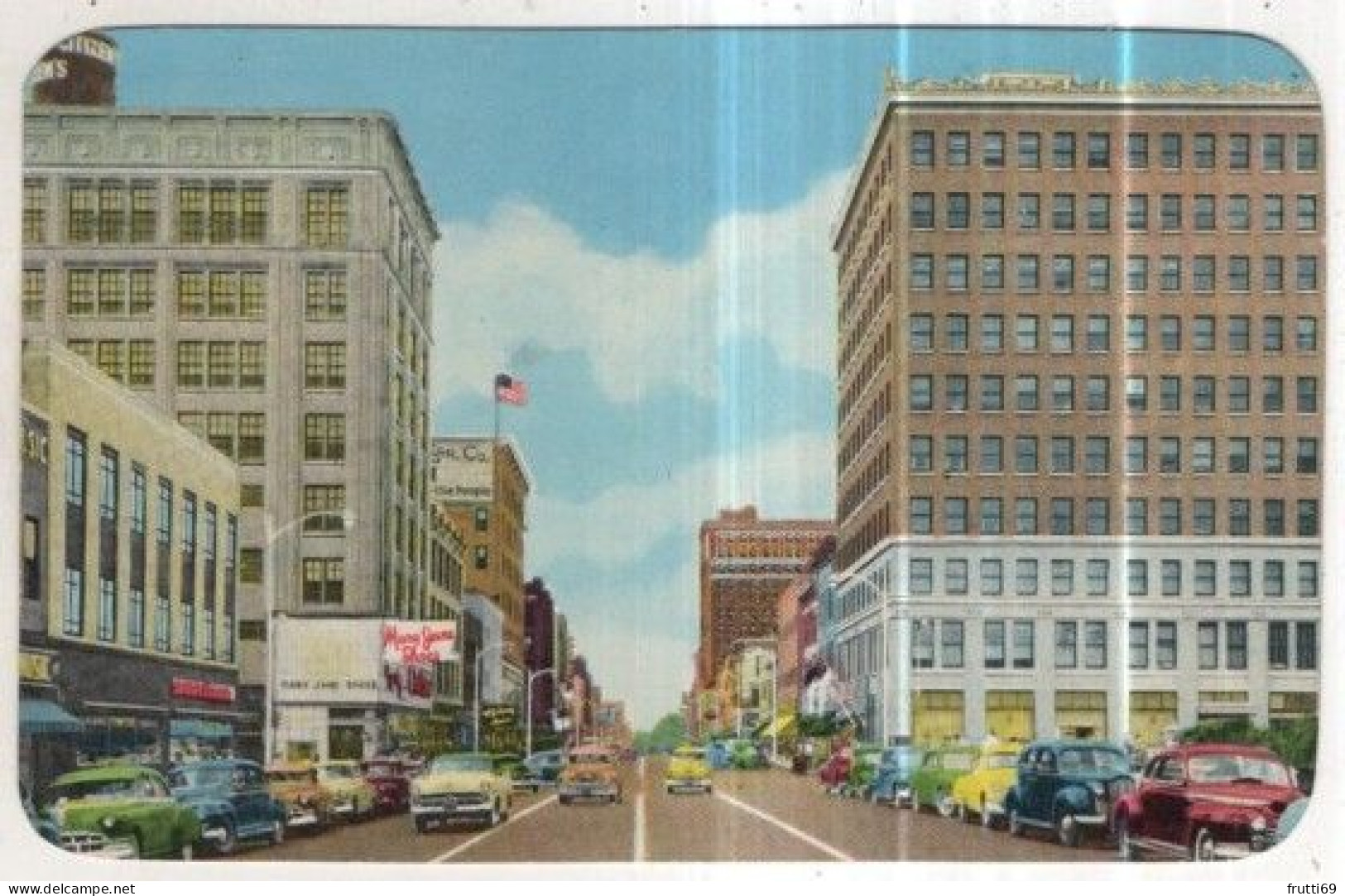 AK 261594 USA - Peoria - looking west on downtown Adams Street