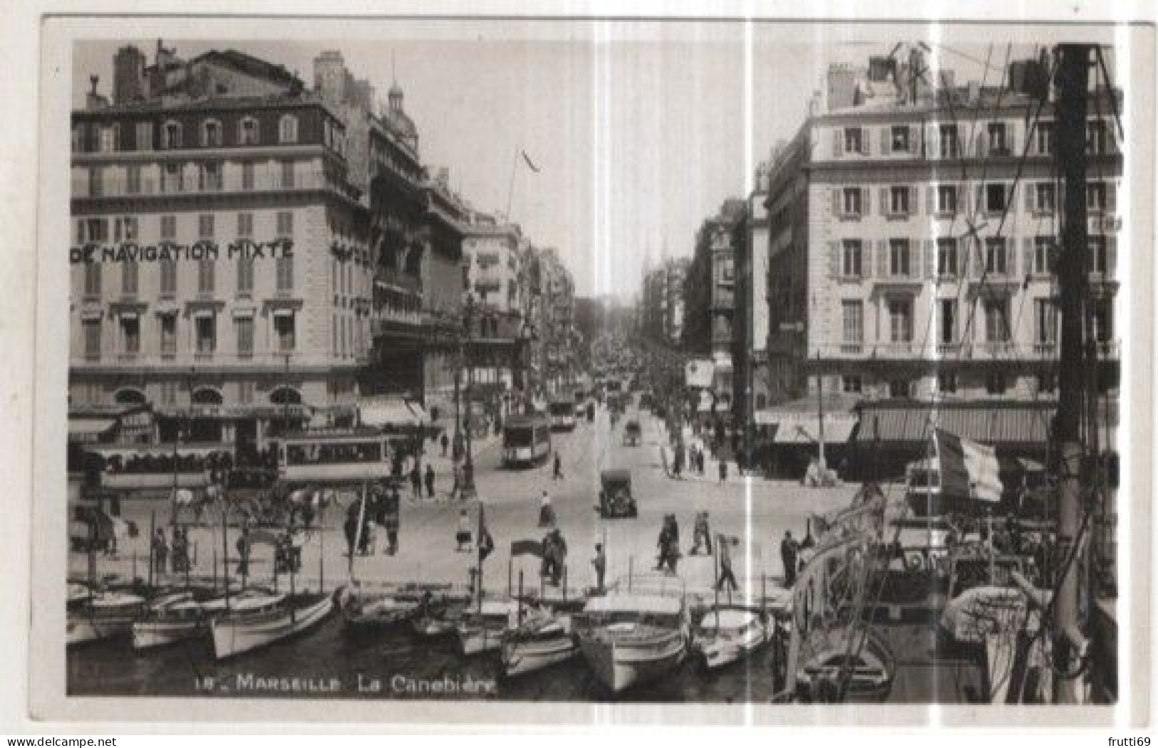 AK 265608 FRANCE - Marseille - La Canebière