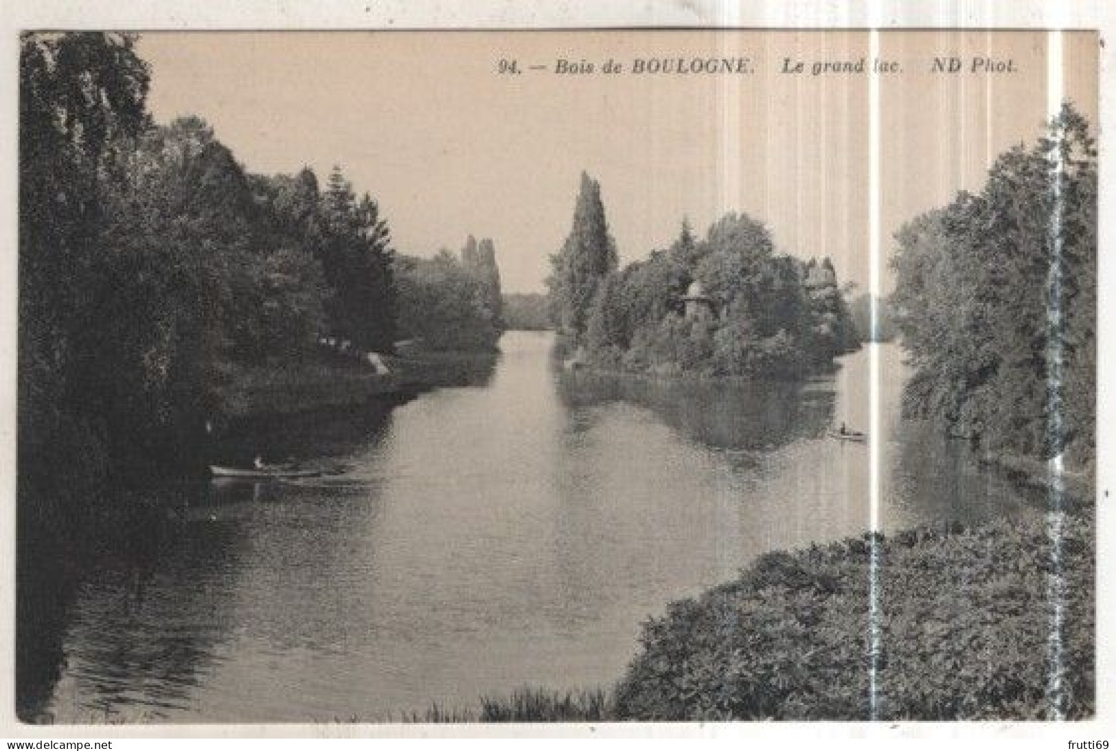 AK 275766 FRANCE - Bois de Boilogne - le grand lac