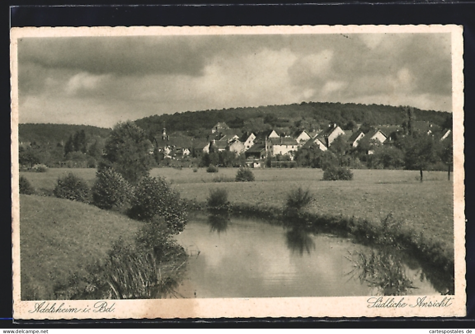 AK Adelsheim i. Bd., Südliche Ansicht