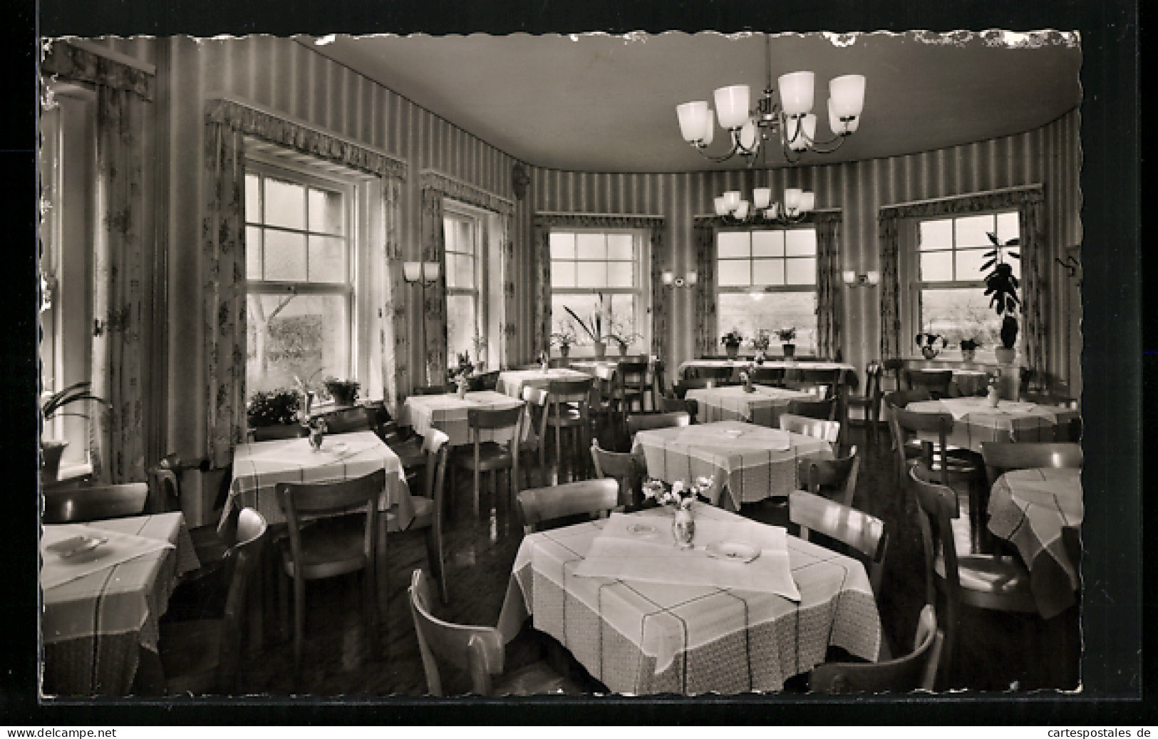 AK Ahlenberg, Gastraum im Cafè-Restaurant W. Fingerhut