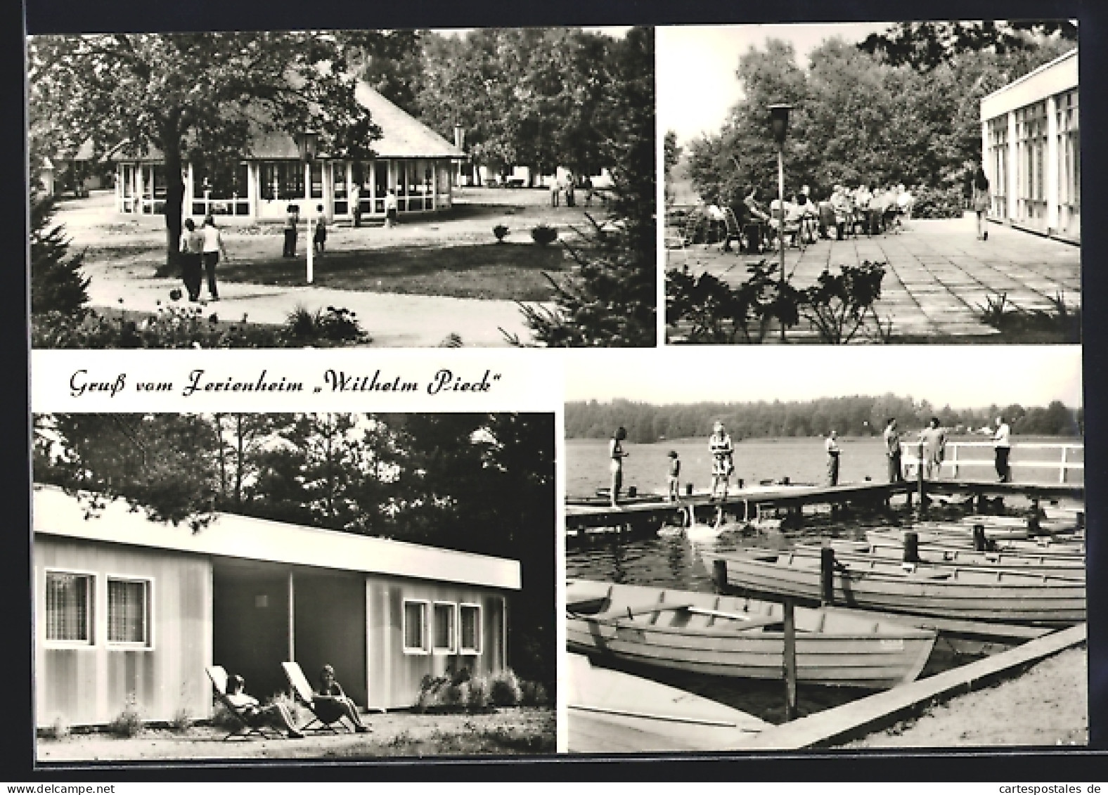 AK Ahrensdorf / Templin, Ferienheim Wilhelm Pieck