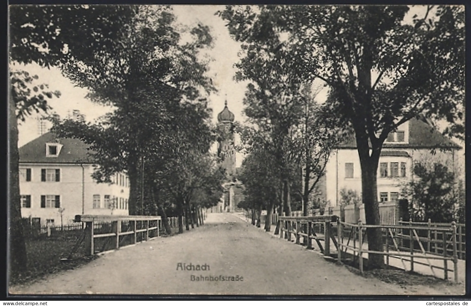 AK Aichach, Bahnhofstrasse