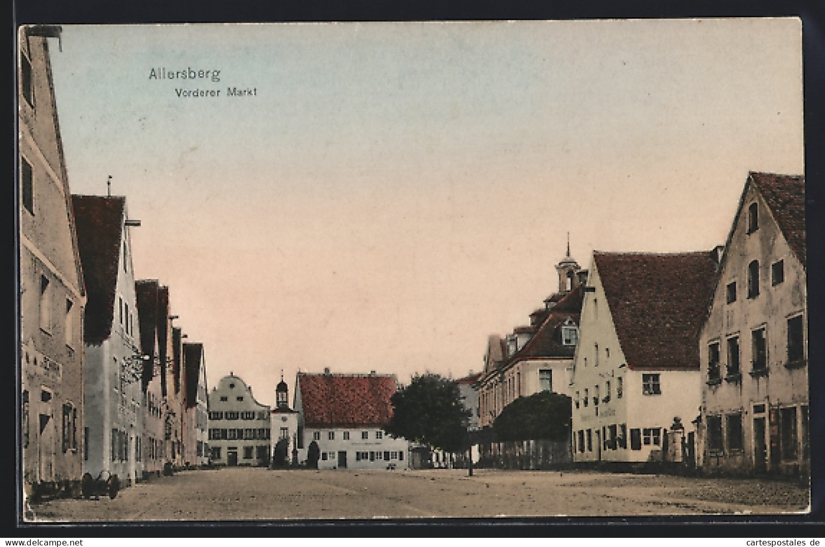 AK Allersberg / Mittelfranken, Vorderer Markt