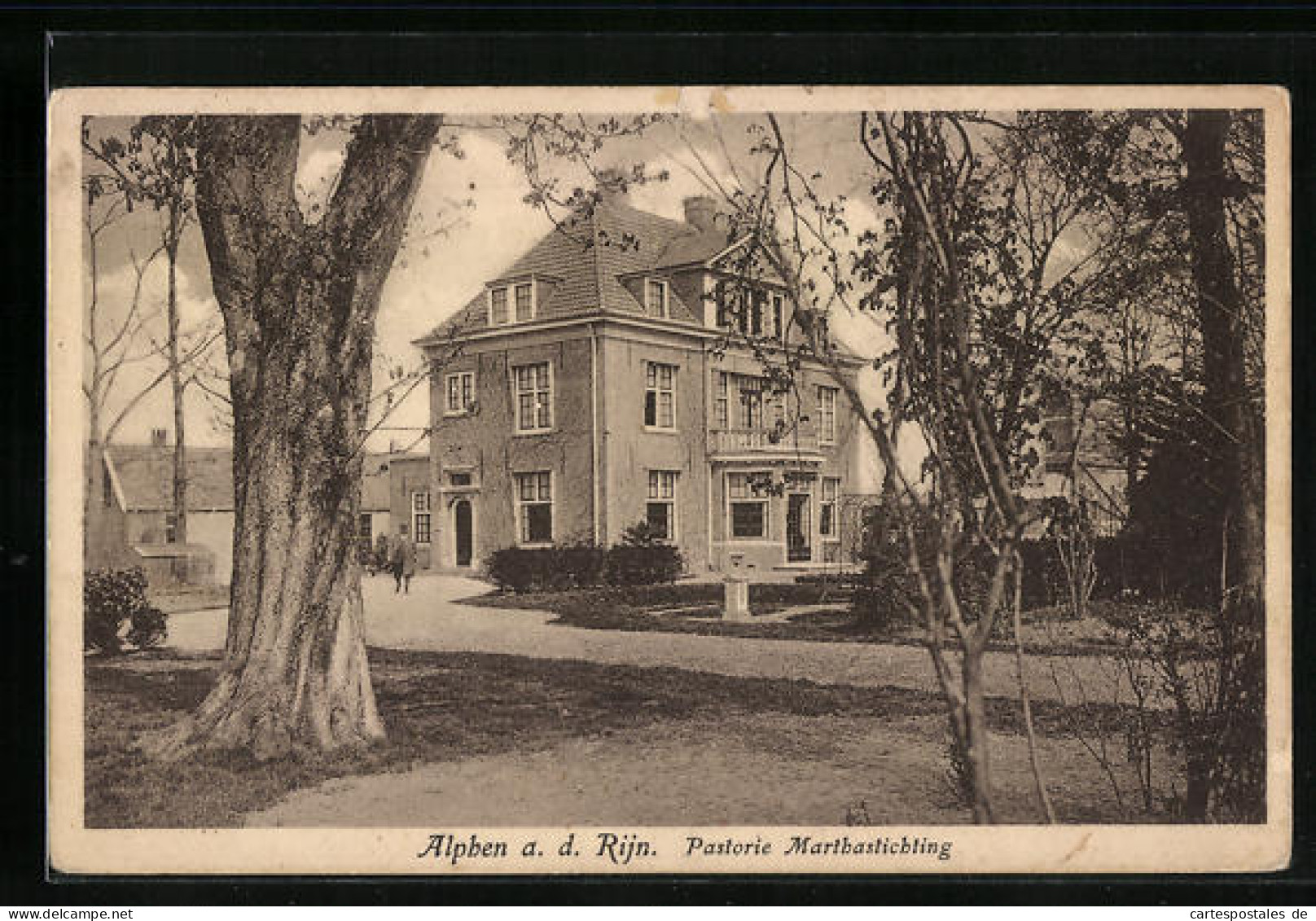 AK Alphen a. d. Rijn, Pastorie Marthastichting