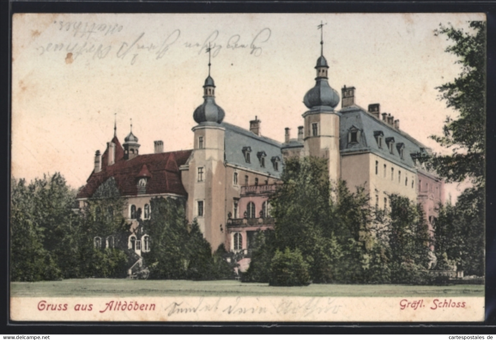AK Altdöbern, Gräfliches Schloss