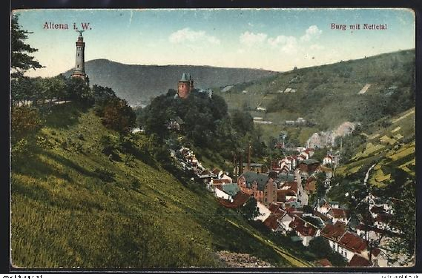 AK Altena i. W., Burg mit Nettetal