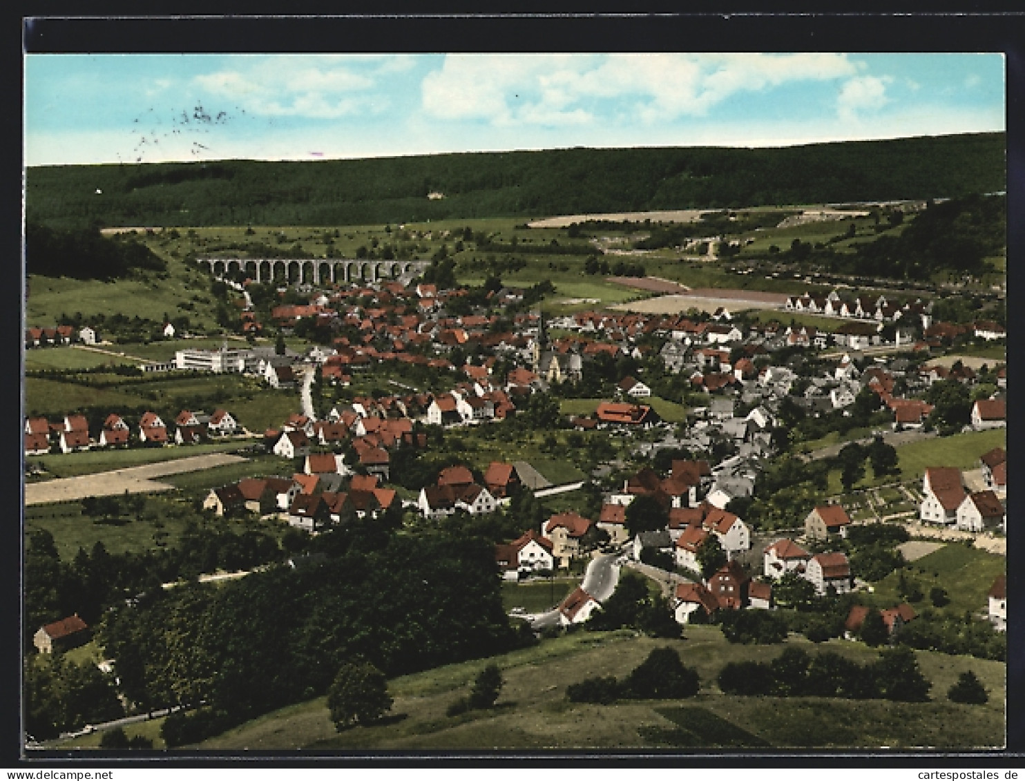 AK Altenbeken /Eggegebirge, Gesamtansicht vom Berg aus