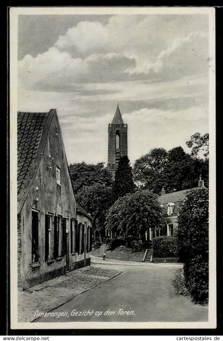 AK Amerongen, Gezicht op den Toren