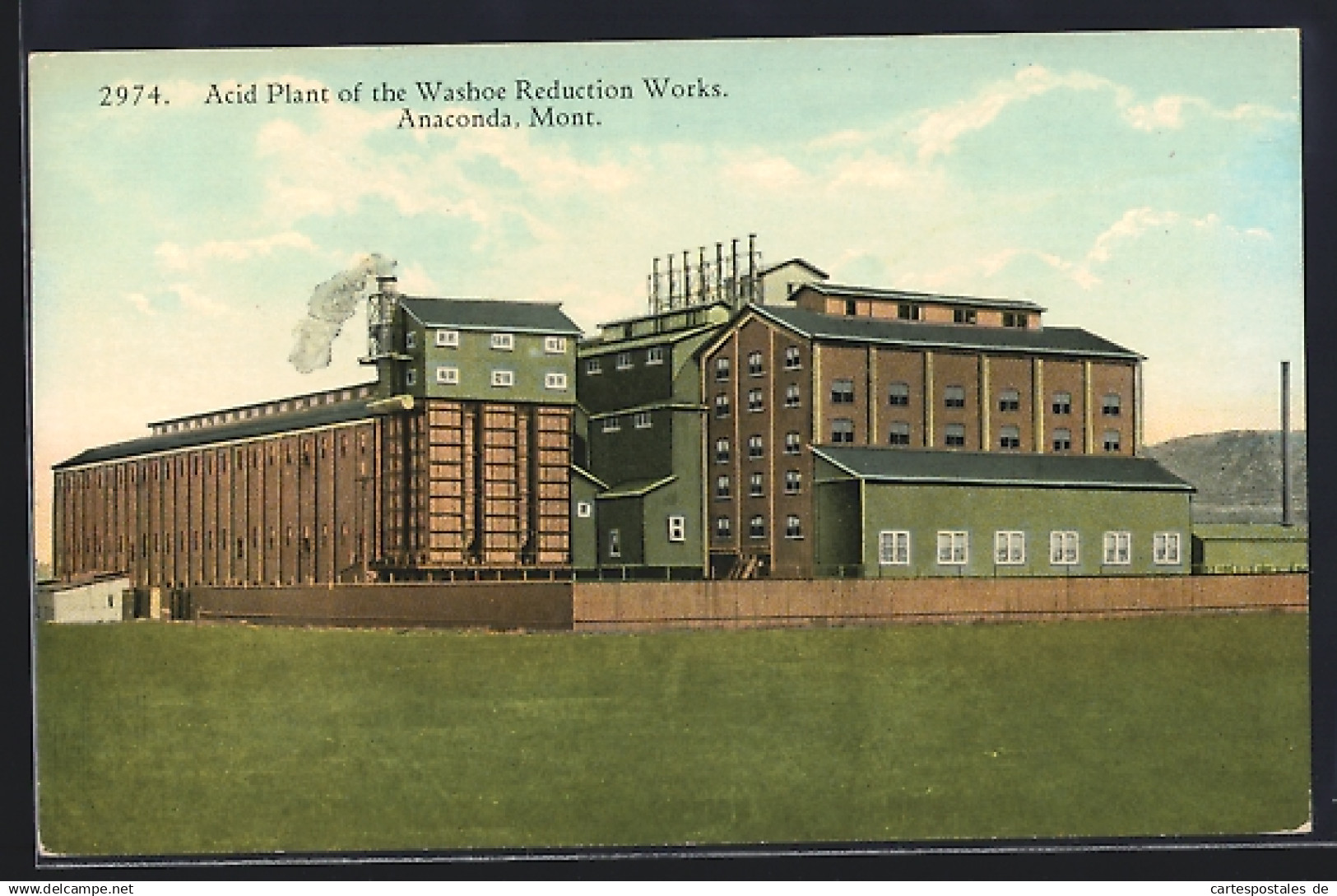 AK Anaconda, MN, Acid Plant of the Wshoe Reduction Works