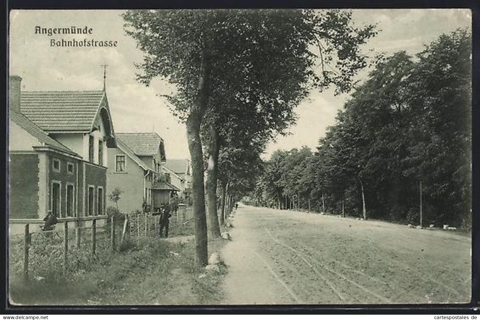 AK Angermünde, Bahnhofstrasse