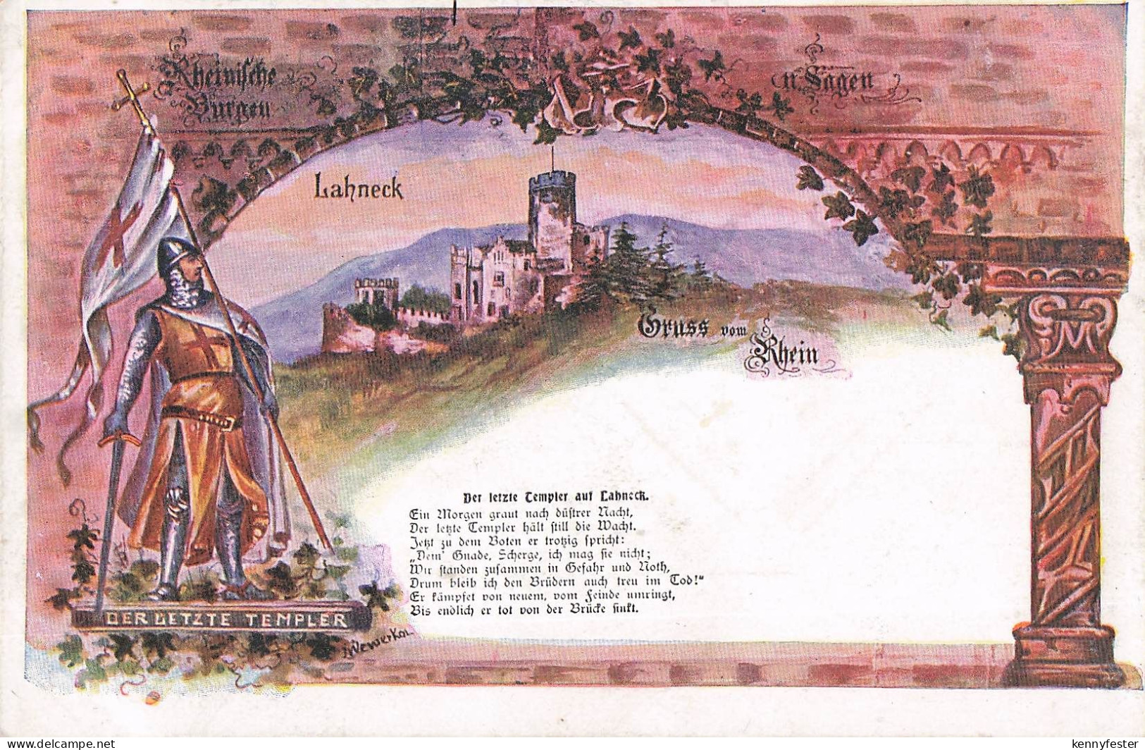 AK / Ansichtskarte Lahnstein Burg Lahneck Kat. Lahnstein