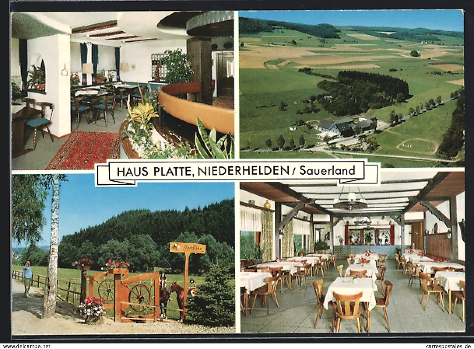AK Attendorn-Niederhelden /Sauerland, Reitercamp Haus Platte
