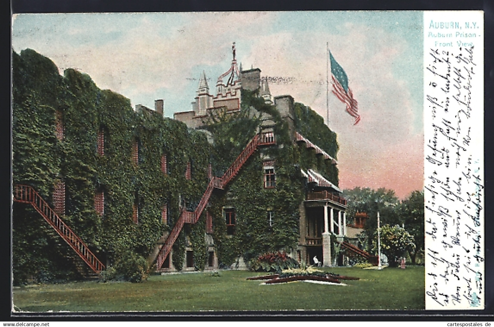 AK Auburn, NY, Auburn Prison, front view